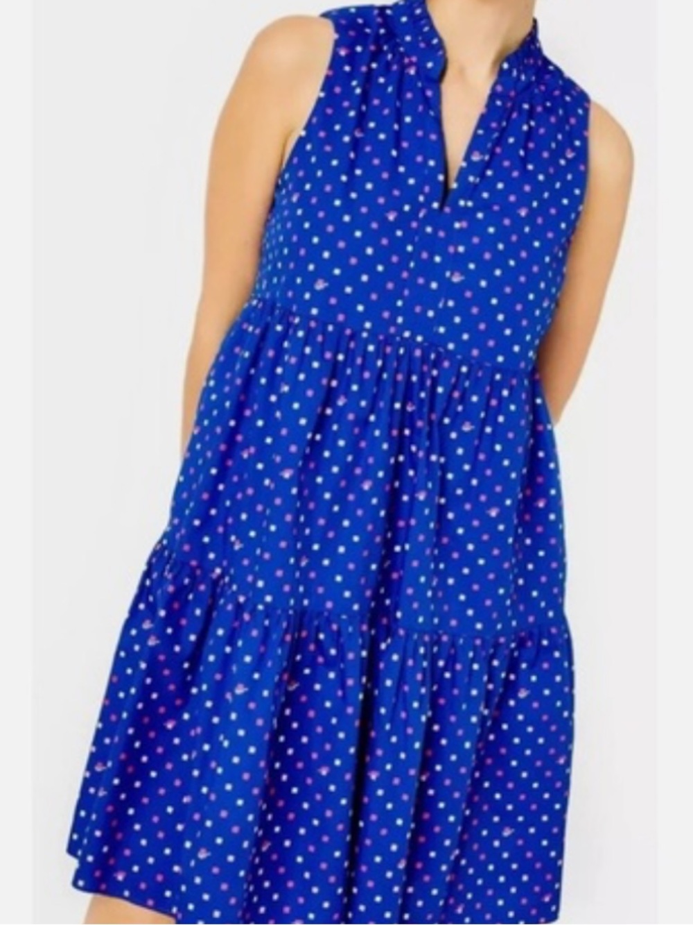 Lilly Pulitzer  NWT Novella Cotton Dress Large new with tags and cotton lining